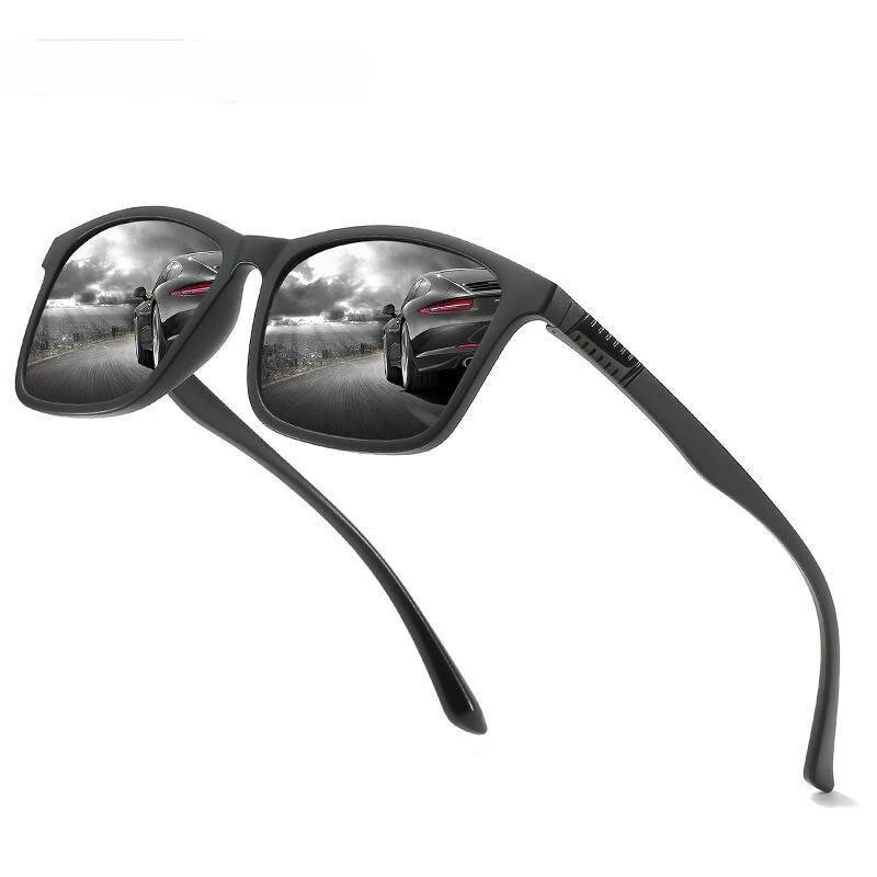 Men Polarized Sunglasses Fashion Women Square Sports Sunglasses Ultra Light TR90 Frame Driving Sunglasses Vintage Eyewear UV400 (image for) Men Polarized Sunglasses Fashion Women Square Sports Sunglasses Ultra Light TR90 Frame Driving Sunglasses Vintage Eyewear UV400